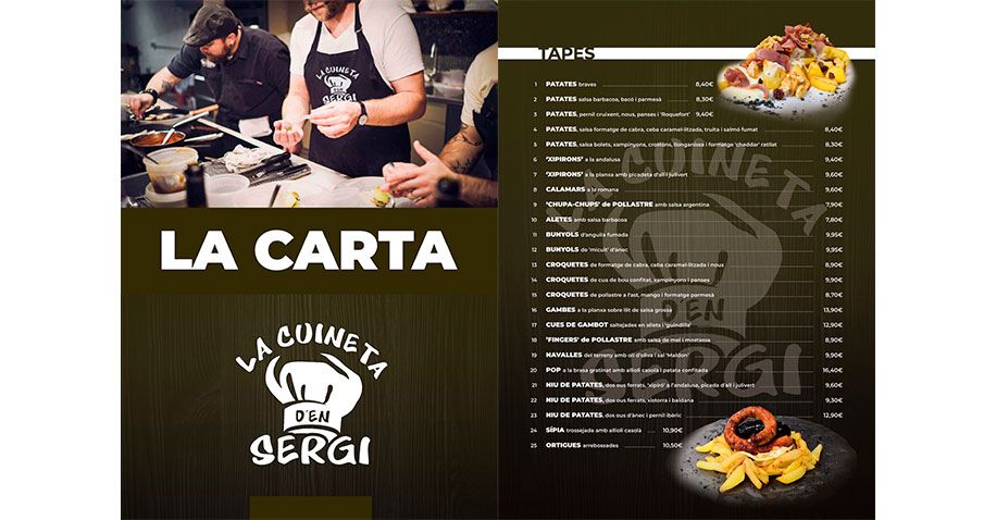 Diseño gráfico – La Cuineta d’en Sergi